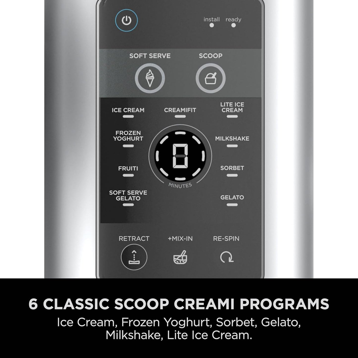 Ninja Swirl by CREAMi Soft Serve & Ice Cream Maker with 2x Tubs, 13 Functions, Makes Ice Cream